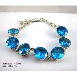 Серебряный Браслет 40001