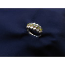 Гарнитур Серебряное Кольцо 15073 / Серебряные Серьги 25073