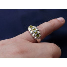 Гарнитур Серебряное Кольцо 15073 / Серебряные Серьги 25073