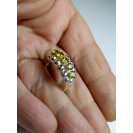 Гарнитур Серебряное Кольцо 15073 / Серебряные Серьги 25073