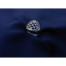 Гарнитур Серебряное Кольцо 15087 / Серебряные Серьги 25087