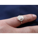 Гарнитур Серебряное Кольцо 15089 / Серебряные Серьги 25089