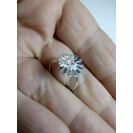 Гарнитур Серебряное Кольцо 15089 / Серебряные Серьги 25089