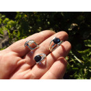 Гарнитур Серебряное Кольцо 15093 / Серебряные Серьги 25093