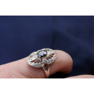 Гарнитур Серебряное Кольцо 15112 / Серебряные Серьги 25112