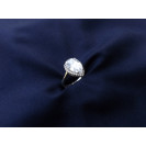 Гарнитур Серебряное Кольцо 15123 / Серебряные Серьги 25123