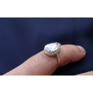 Гарнитур Серебряное Кольцо 15123 / Серебряные Серьги 25123