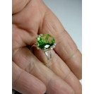 Гарнитур Серебряное Кольцо 15128 / Серебряные Серьги 25158