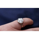 Гарнитур Серебряное Кольцо 15139 / Серебряные Серьги 25139