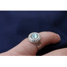 Гарнитур Серебряное Кольцо 15159 / Серебряные Серьги 25159