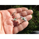 Гарнитур Серебряное Кольцо 15165 / Серебряные Серьги 25165