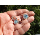 Гарнитур Серебряное Кольцо 15166 / Серебряные Серьги 25166