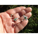 Гарнитур Серебряное Кольцо 15168 / Серебряные Серьги 25168