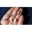 Гарнитур Серебряное Кольцо 15170 / Серебряные Серьги 25170