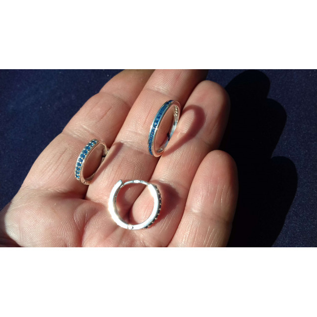 Гарнитур Серебряное Кольцо 15170 / Серебряные Серьги 25170