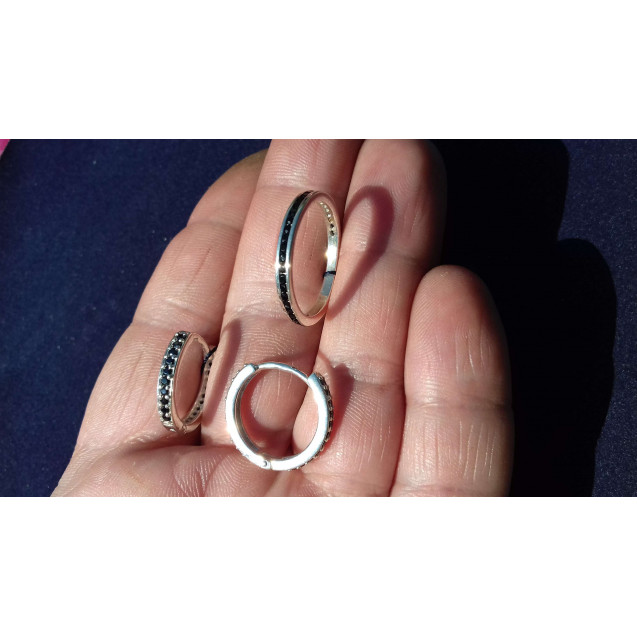 Гарнитур Серебряное Кольцо 15170 / Серебряные Серьги 25170