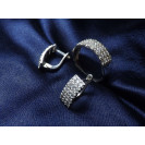 Гарнитур Серебряное Кольцо 15171 / Серебряные Серьги 25171