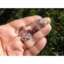 Гарнитур Серебряное Кольцо 15172 / Серебряные Серьги 25172