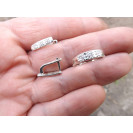 Гарнитур Серебряное Кольцо 15177 / Серебряные Серьги 25177