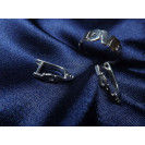 Гарнитур Серебряное Кольцо 15184 / Серебряные Серьги 25184