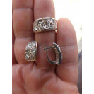 Гарнитур Серебряное Кольцо 15209 / Серебряные Серьги 25209