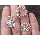 Гарнитур Серебряное Кольцо 15219 / Серебряные Серьги 25219