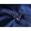 Гарнитур Серебряное Кольцо 15225 / Серебряные Серьги 25225