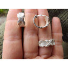 Гарнитур Серебряное Кольцо 15233 / Серебряные Серьги 25233