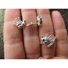 Гарнитур Серебряное Кольцо 15236 / Серебряные Серьги 25236