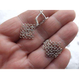 Гарнитур Серебряное Кольцо 15260 / Серебряные Серьги 25260