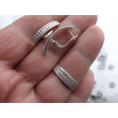 Гарнитур Серебряное Кольцо 15261 / Серебряные Серьги 25261