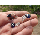 Гарнитур Серебряное Кольцо 15270 / Серебряные Серьги 25270