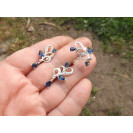 Гарнитур Серебряное Кольцо 15284 / Серебряные Серьги 25284