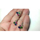 Гарнитур Серебряное Кольцо 15316 / Серебряные Серьги 25316