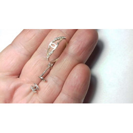 Гарнитур Серебряное Кольцо 15317 / Серебряные Серьги 25317