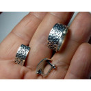 Гарнитур Серебряное Кольцо 15327 / Серебряные Серьги 25327