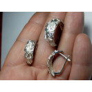 Гарнитур Серебряное Кольцо 15332 / Серебряные Серьги 25332