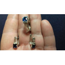 Гарнитур Серебряное Кольцо 15344 / Серебряные Серьги 25344