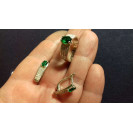 Гарнитур Серебряное Кольцо 15353 / Серебряные Серьги 25353