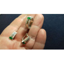 Гарнитур Серебряное Кольцо 15355 / Серебряные Серьги 25355