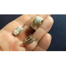 Гарнитур Серебряное Кольцо 15357 / Серебряные Серьги 25357