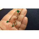 Гарнитур Серебряное Кольцо 15359 / Серебряные Серьги 25359