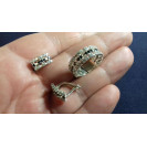 Гарнитур Серебряное Кольцо 15362 / Серебряные Серьги 25362