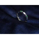 Гарнитур Серебряное Кольцо 15371 / Серебряные Серьги 25371