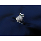 Гарнитур Серебряное Кольцо 15373 / Серебряные Серьги 25373