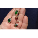 Гарнитур Серебряное Кольцо 15410 / Серебряные Серьги 25410