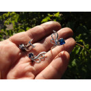 Гарнитур Серебряное Кольцо 15421 / Серебряные Серьги 25421