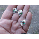 Гарнитур Серебряное Кольцо 15432 / Серебряные Серьги 25432