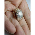 Гарнитур Серебряное Кольцо 15433 / Серебряные Серьги 25433