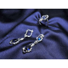 Гарнитур Серебряное Кольцо 15478 / Серебряные Серьги 25478